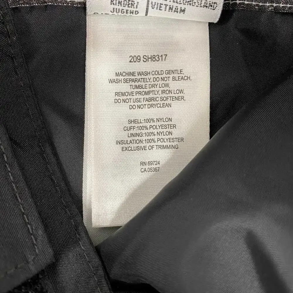 Columbia Black Snow Pants | Boys Regular 4 Nylon-Polyester